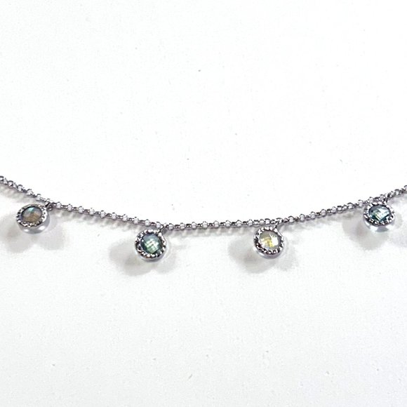 Women's Sterling Silver Moonstone Bracelet - Picture 2 of 2